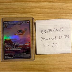 Charizard EX Pokémon Card